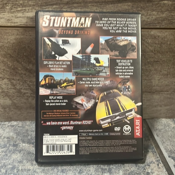 5 for $60 Stuntman for PlayStation 2 - Black - Picture 4 of 4
